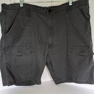 Men's Wrangler Grey Cargo Shorts